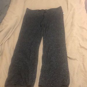 Cropped lounge pants pink brand